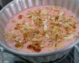 A picture of step 9 of Raspberry Custard.
