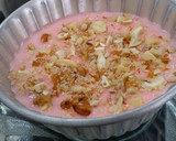 A picture of step 9 of Raspberry Custard.