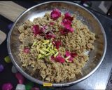 A picture of step 5 of Thandai Modak.