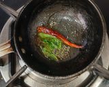 A picture of step 2 of Beetroot Pachadi.