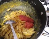 A picture of step 2 of Cream Cheese Spicy Cod Roe Mac n Cheese.