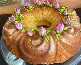 A picture of step 8 of Gulab jambun cake.