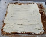 Foto del paso 4 de la receta: Pionono relleno con crema y duraznos 🍑 🥛 | Riquísimo y Fácil