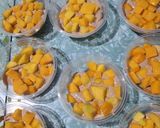Foto langkah ke 7 dari resep Mangomisu = mango tiramisu.