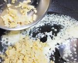 A picture of step 4 of Schezwan sauce.