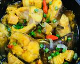 Hình bước làm 4 của món Cá lăng kho nghệ