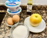 Foto del paso 1 de la receta Tarta de Ricotta y manzanas en freidora de aire (Airfryer)