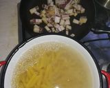 Sajtos sonkás/szalonnás penne🧀🥩 recept fázis 2 fotója