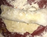 A picture of step 3 of Chin rolls.