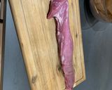 Schweinelende - Medaillons mit Zwiebeln und Käse Rezeptschritt 1 Foto
