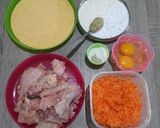 Foto langkah ke 1 dari resep 66. Nugget Ayam Wortel.