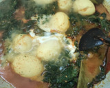 Foto langkah ke 4 dari resep Gulai Daun Singkong + Telur.