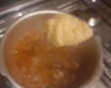 A picture of step 3 of پالک گوشت.