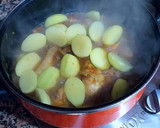 Foto del paso 9 de la receta: Estofado de pollo con champiñones, zanahoria y patatas
