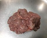 Hình bước làm 1 của món Canh Cải Thìa Dồi Trứng