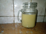 Banana Peanut butter smoothie