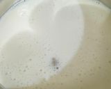 A picture of step 1 of Umm Ali🥛🥐🥛.