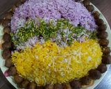 عکس مرحله 4 از دستور آلبالو پلو با گوشت قلقلی