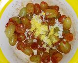 A picture of step 2 of Green grapes instant pickle.