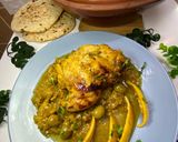 A picture of step 15 of Moroccan Chicken Tagine with Green Olives.
