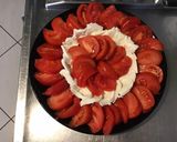Une image de l'étape 4 de Salade de tomates marmande à l'ail noir et mozzarella di buffala.