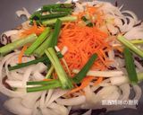 A picture of step 7 of Korean Sweet Potato Noodle Japchae.