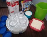 Foto del paso 1 de la receta: Yogur de leches (Máquina Yogurtera)
