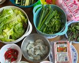 A picture of step 1 of Vietnamese Spring Rolls (Shrimp & Grilled Pork).