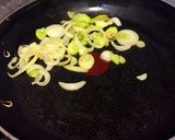A picture of step 3 of Churrasco Plate with Potatoes and Green Onion.
