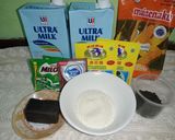 Foto langkah ke 1 dari resep Puding Coklat Oreo Milo.
