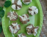 Foto langkah ke 7 dari resep Bolu Kukus Mekar Fiber Creme Non Soda rasa Coffee Mocca.