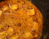 A picture of step 7 of Paneer Lababdar.
