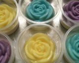 Foto langkah ke 3 dari resep Puding kaca mawar.