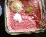 A picture of step 2 of Fruity Beetroot Pancake.