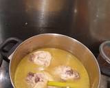 Bubur Ayam Kuah Kuning (Rice Cooker) langkah memasak 9 foto