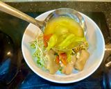 Hình bước làm 7 của món Bún móng giò dọc mùng