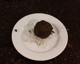 A picture of step 9 of Chocolate Cookies with a White Chocolate Truffle Filled Center.