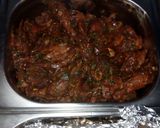 A picture of step 1 of Wet fry chicken#4weeks challenge.
