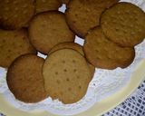 A picture of step 11 of #digestivebiscuitschallenge.