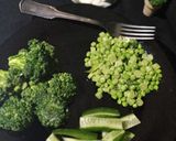 A picture of step 6 of Steamed Broccoli Salad.
