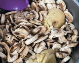 A picture of step 3 of Chicken Breast with Chipotle Cream and Mushrooms.