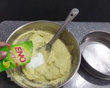 A picture of step 5 of Dhokla/ Moong Dal Dhokla.