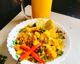 A picture of step 4 of LEMONY QUINOA 😋(Quinoa lemony poha 😋).