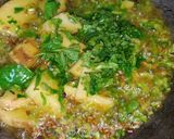 आलू मेथी की भुर्जी (aloo methi ki bhurji recipe in Hindi) रेसिपी चरण 2 फोटो