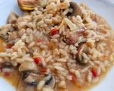 Foto del paso 9 de la receta: Arroz meloso de lagarto y setas