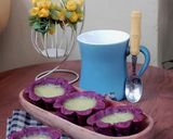 Foto langkah ke 7 dari resep Pie Matcha Ubi Ungu.