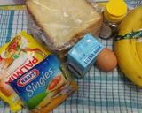 Foto langkah ke 1 dari resep French Toast Pisang Keju Madu.