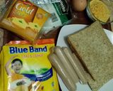 Foto langkah ke 1 dari resep 💕Roti Gandum Goreng isi Sosis.