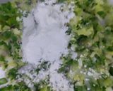 A picture of step 5 of Sweet potato and spinach pattice.