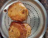 A picture of step 2 of Leftover Roti basket pizza.